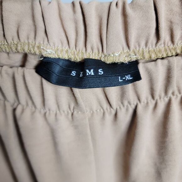 Sems Lounge Pants Comfy Gold Sz L-XL - Picture 4 of 4